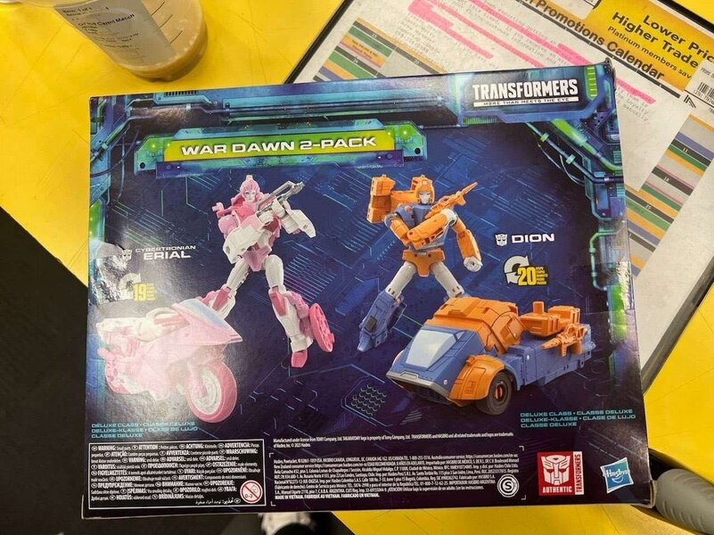 Image Of Transformers Legacy Evolution War Dawn 2 Pack  (2 of 2)